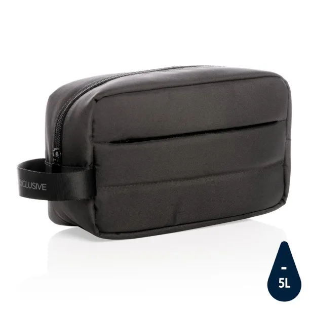  Impact AWARE™ RPET toiletry bag - XD Xclusive Black 