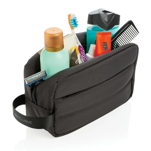  Impact AWARE™ RPET toiletry bag - XD Xclusive Black 