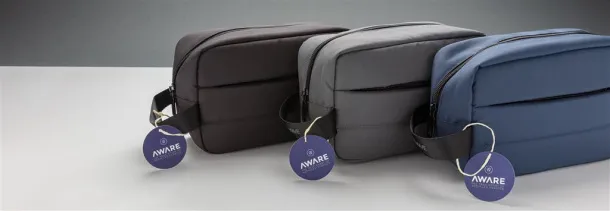  Impact AWARE™ RPET toiletry bag - XD Xclusive Black 