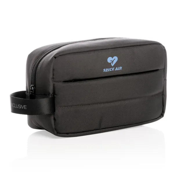  Impact AWARE™ RPET toiletry bag - XD Xclusive Black 