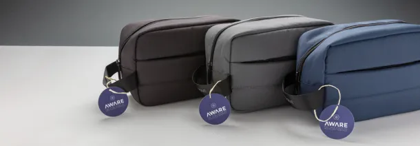  Impact AWARE™ RPET toiletry bag - XD Xclusive Black 