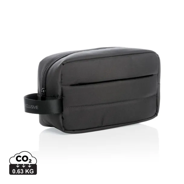  Impact AWARE™ RPET toiletry bag - XD Xclusive Black 