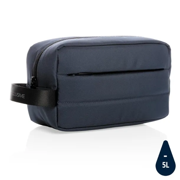  Impact AWARE™ RPET toiletry bag - XD Xclusive Navy Blue 