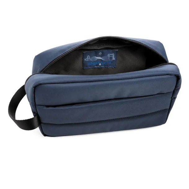  Impact AWARE™ RPET toiletry bag - XD Xclusive Navy Blue 