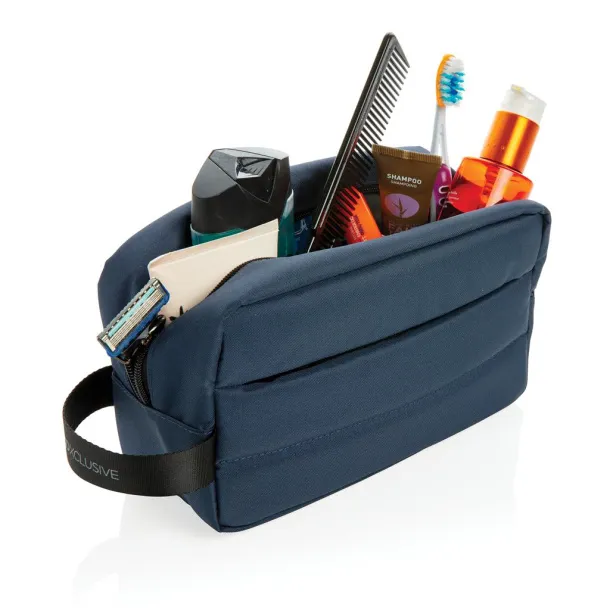  Impact AWARE™ RPET toiletry bag - XD Xclusive Navy Blue 