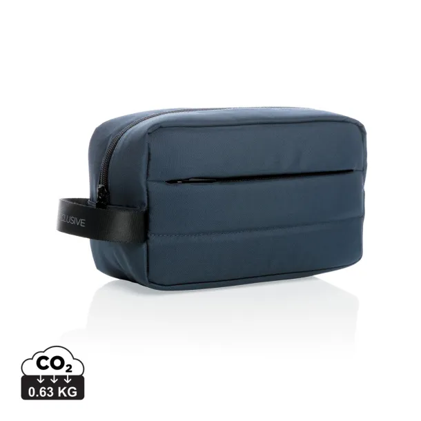  Impact AWARE™ RPET toiletry bag - XD Xclusive Navy Blue 