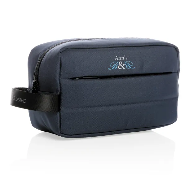  Impact AWARE™ RPET toiletry bag - XD Xclusive Navy Blue 