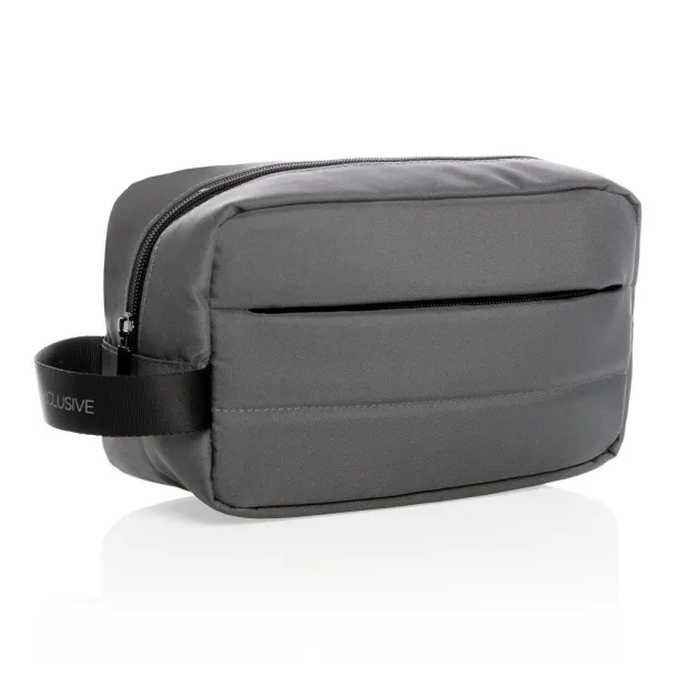  Impact AWARE™ RPET toiletry bag - XD Xclusive Anthracite 