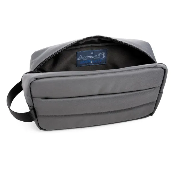  Impact AWARE™ RPET toiletry bag - XD Xclusive Anthracite 