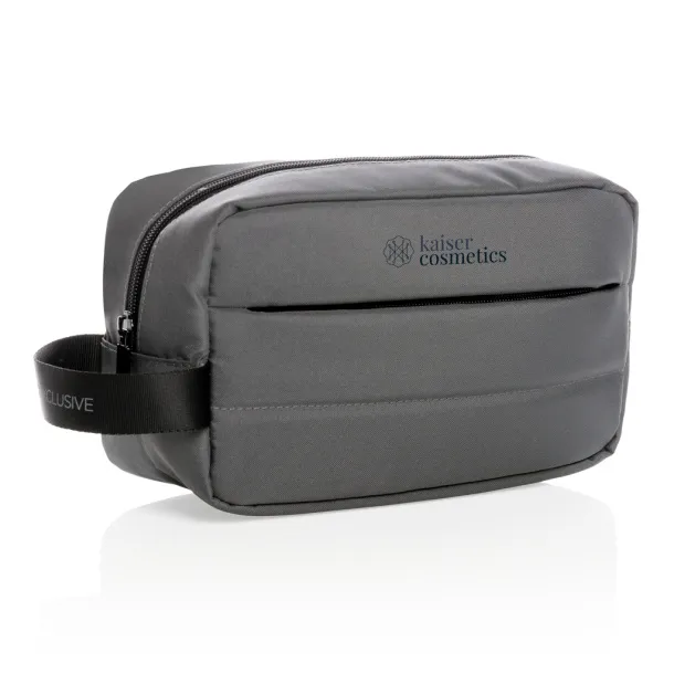  Impact AWARE™ RPET toiletry bag - XD Xclusive Anthracite 