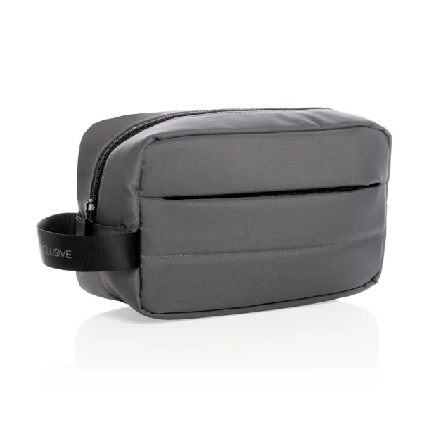  Impact AWARE™ RPET toiletry bag - XD Xclusive Anthracite 