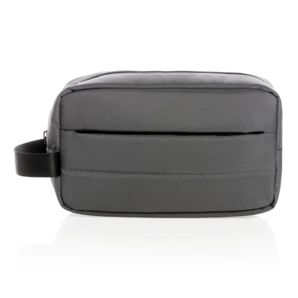  Impact AWARE™ RPET toiletry bag - XD Xclusive Anthracite 