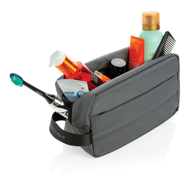  Impact AWARE™ RPET toiletry bag - XD Xclusive Anthracite 