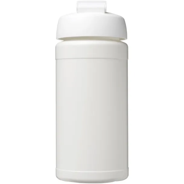 Baseline® Plus 500 ml flip lid sport bottle - Unbranded White