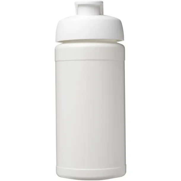 Baseline® Plus 500 ml flip lid sport bottle - Unbranded White