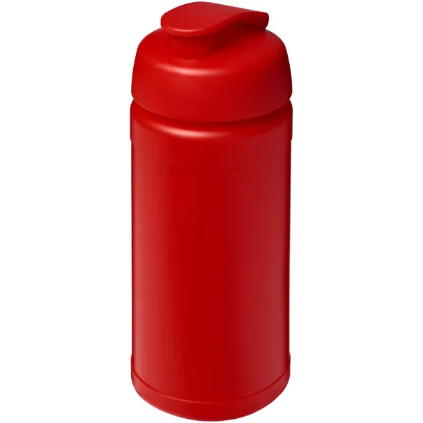 Baseline® Plus 500 ml flip lid sport bottle - Unbranded Red