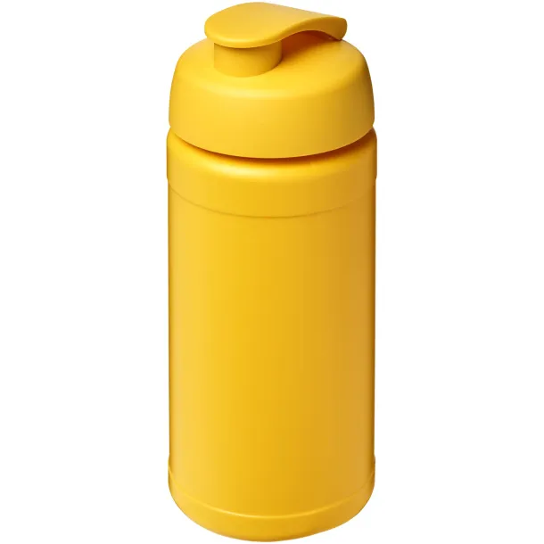 Baseline® Plus 500 ml flip lid sport bottle - Unbranded Yellow