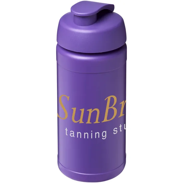 Baseline® Plus 500 ml flip lid sport bottle Purple