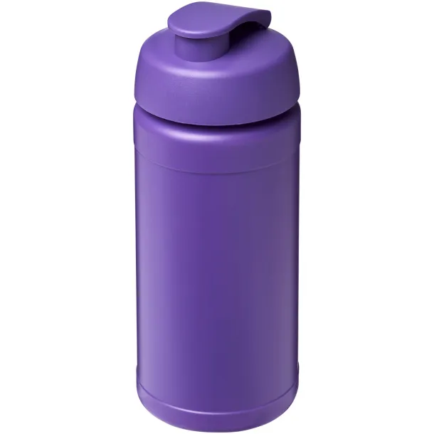 Baseline® Plus 500 ml flip lid sport bottle - Unbranded Purple