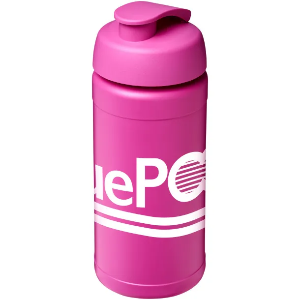 Baseline® Plus 500 ml flip lid sport bottle Magenta