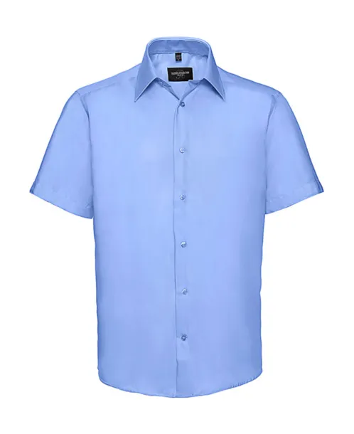  Men's Tailored Ultimate Non-Iron Shirt - Russell Collection Bright Sky