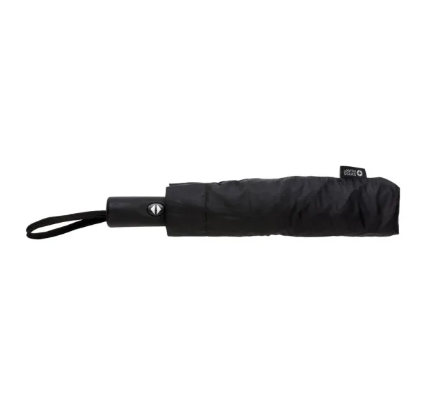  SP AWARE™ 23" foldable reversible auto open/close umbrella - Swiss Peak Black 