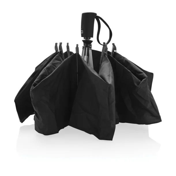  SP AWARE™ 23" foldable reversible auto open/close umbrella - Swiss Peak Black 