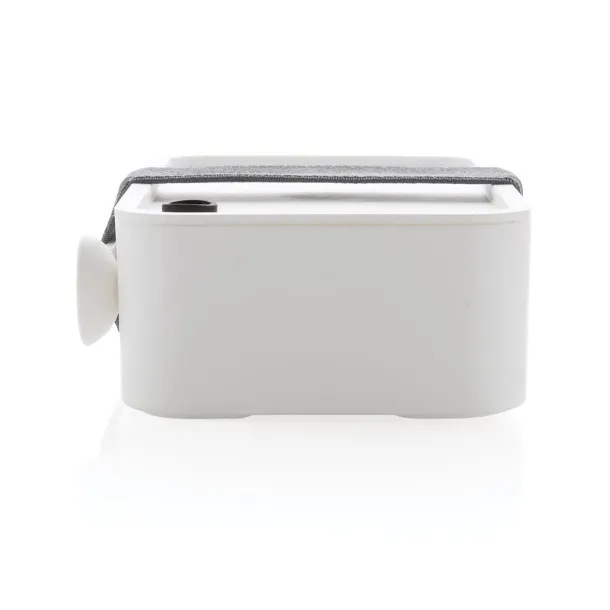  PP lunchbox with spork - XD Collection White 