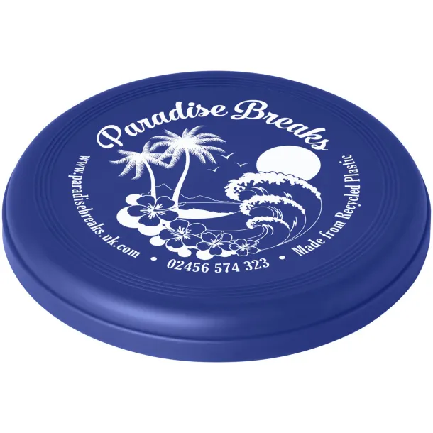 Crest recycled frisbee Blue