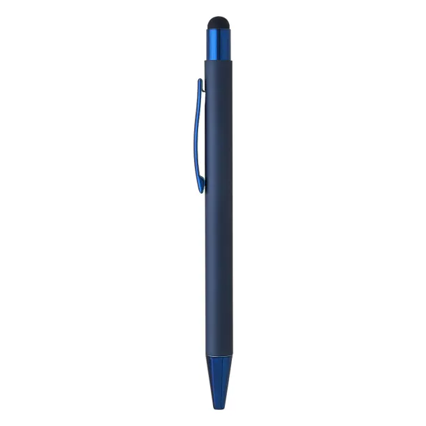 TITANIUM TOUCH COLOR Metal "touch" ball pen Blue