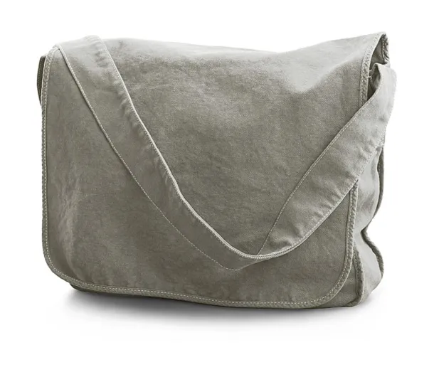  Canvas Messenger - SG Accessories - BAGS (Ex JASSZ Bags) Neutral Grey