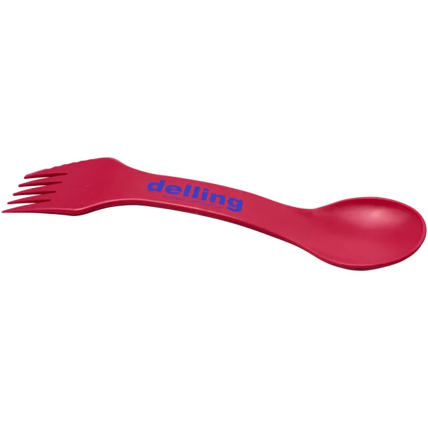 Epsy 3-in-1 spoon, fork, and knife Magenta