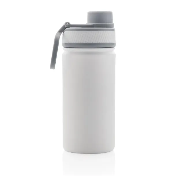  Vacuum stainless steel bottle with sports lid 550ml - XD Collection White Grey