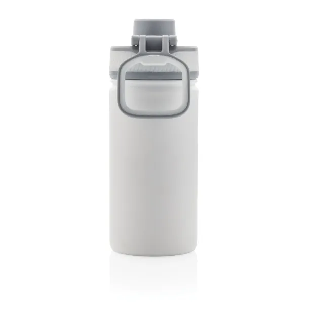  Vacuum stainless steel bottle with sports lid 550ml - XD Collection White Grey