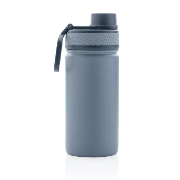 Vacuum stainless steel bottle with sports lid 550ml - XD Collection Blue Plava