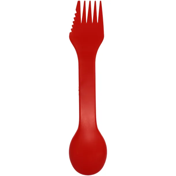 Epsy 3-in-1 spoon, fork, and knife - Unbranded Red