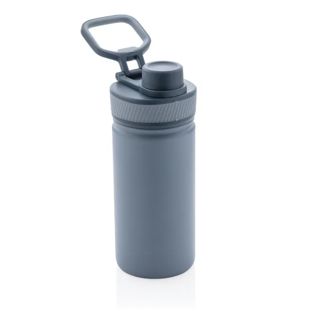  Vacuum stainless steel bottle with sports lid 550ml - XD Collection Blue Plava