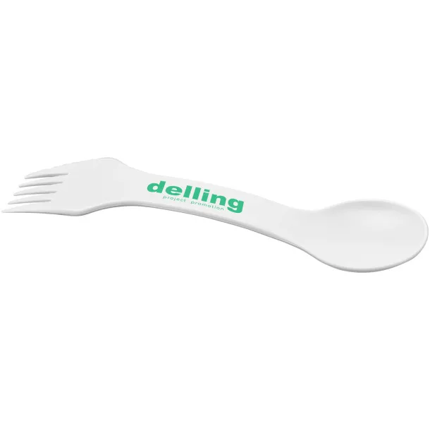 Epsy 3-in-1 spoon, fork, and knife - Unbranded White