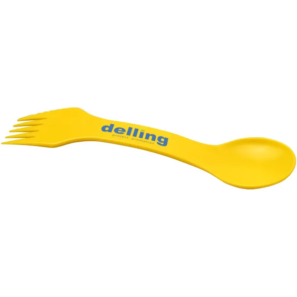 Epsy 3-in-1 spoon, fork, and knife - Unbranded Yellow