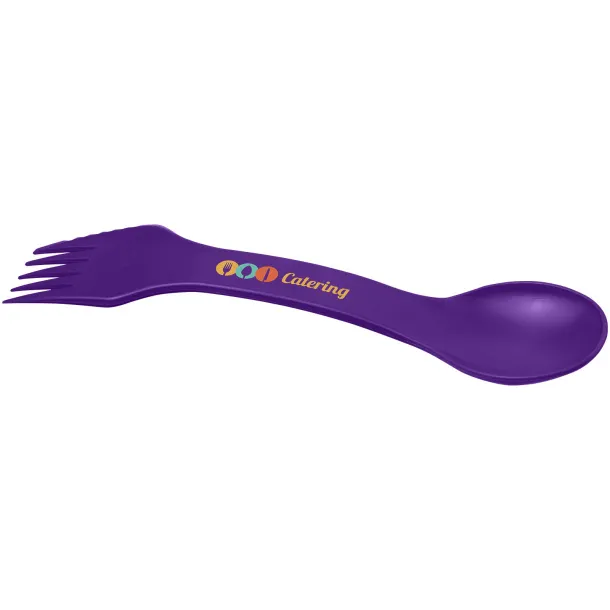 Epsy 3-in-1 spoon, fork, and knife Purple