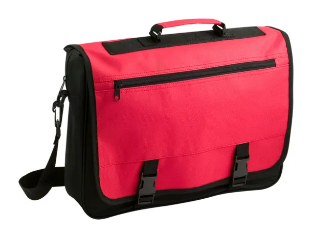 Verse document bag Red Black