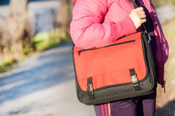 Verse document bag Red Black