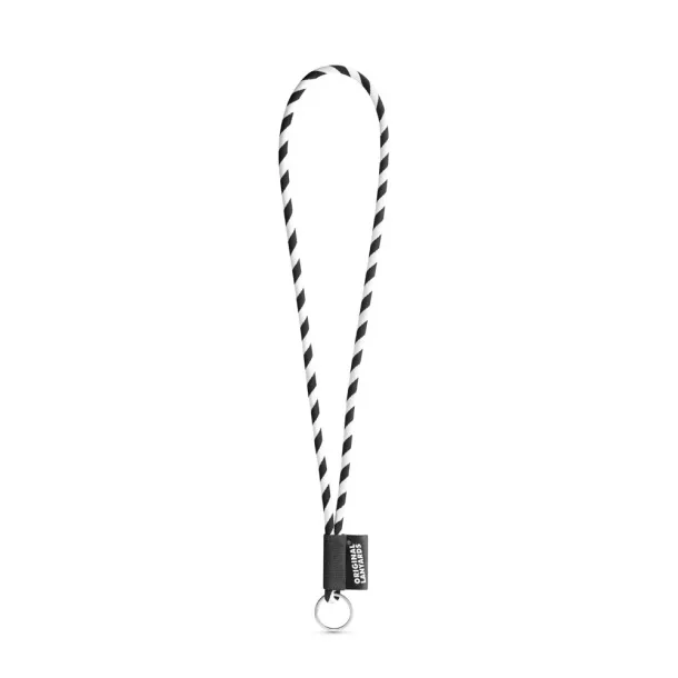  Lanyard Tube Long Set I Black White