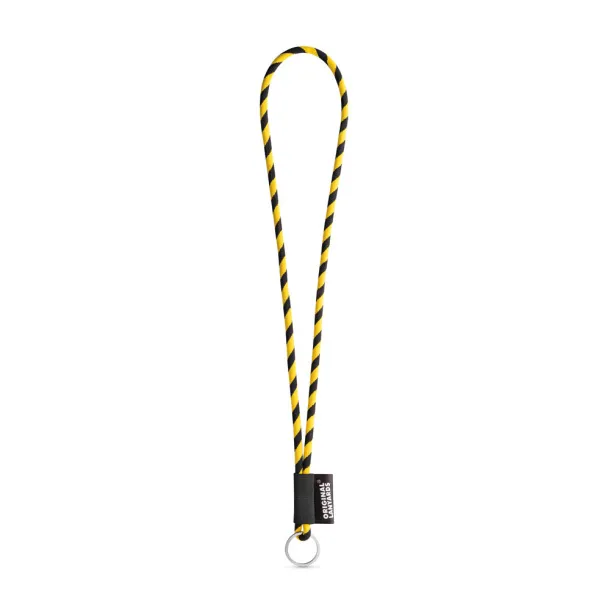  Lanyard Tube Long Set I Black Yellow