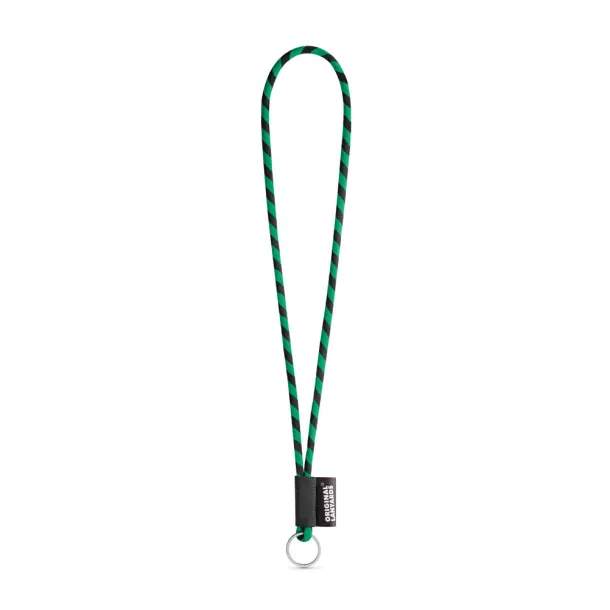  Lanyard Tube Long Set I Black Green