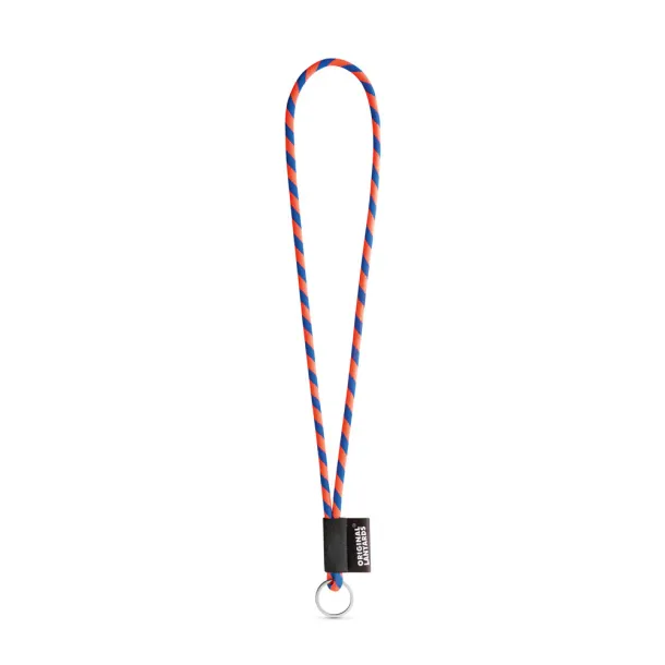  Lanyard Tube Long Set I Hexachrome orange Royal blue