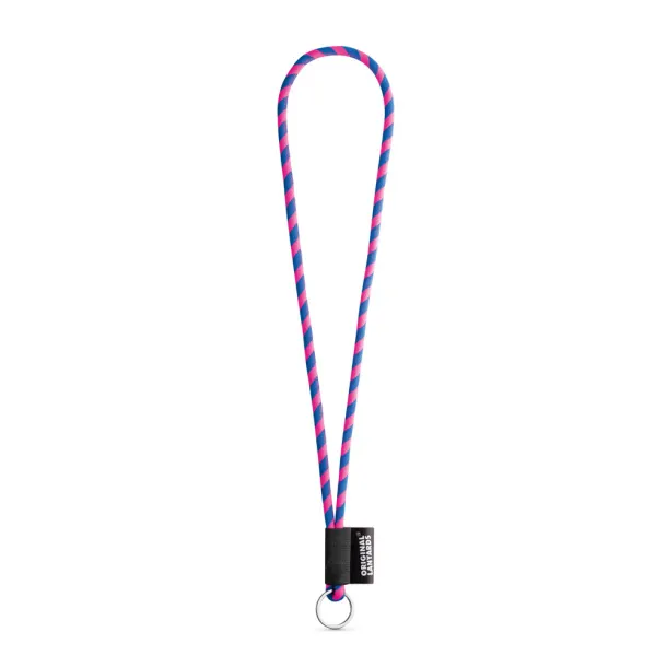  Lanyard Tube Long Set I Hexachrome pink Royal blue