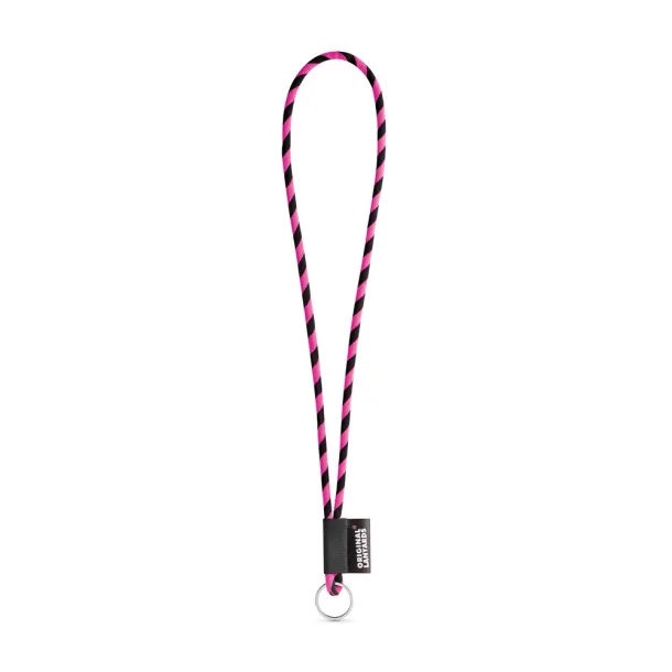  Lanyard Tube Long Set I Black Pink