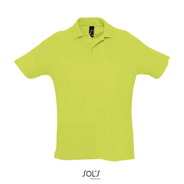 SUMMER II MEN POLO-170g Apple Green