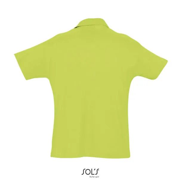 SUMMER II MEN POLO-170g Apple Green